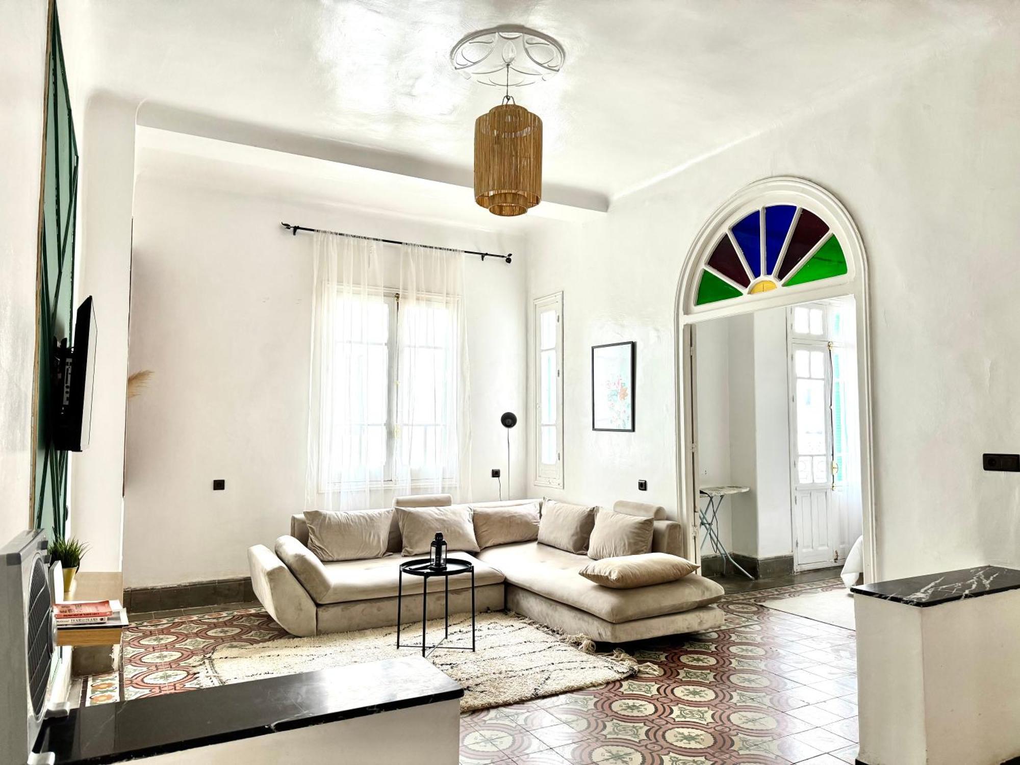 Charming Apartment Heart Of Medina Tetouan 2Br,Balcony, Luaran gambar